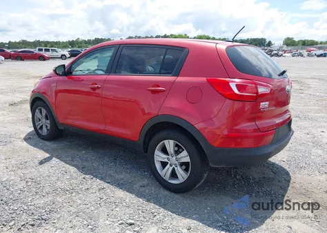 2013 Kia Sportage Lx from USA, damaged, VIN KNDPB3A29D7428222
